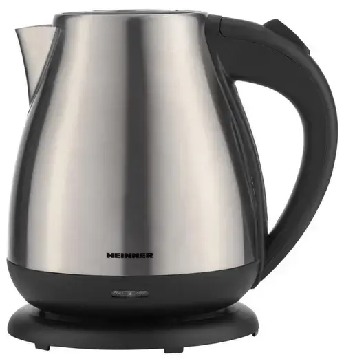 Fierbator Heinner HEK-17IX, 1850-2200 W, 1.7 L, element incalzire inox, oprire automata (Inox)