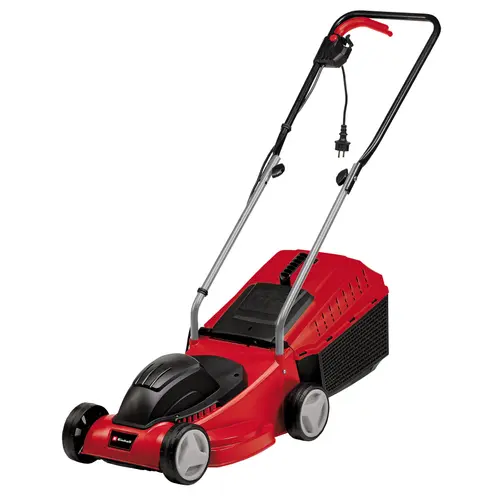 Masina de tuns iarba electrica Einhell GC-EM 1032, 1000 W, latime taiere 32 m, inaltime taiere 3 trepte (20-60 mm), sac 30 l
