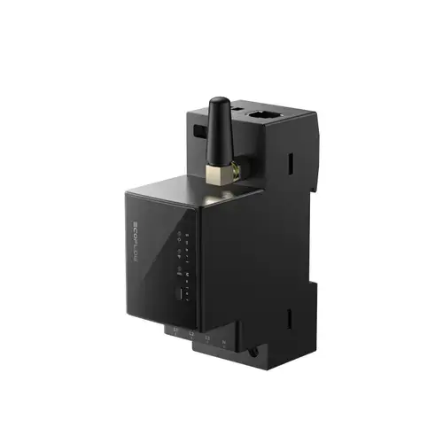 Contor inteligent EcoFlow Smart Meter, Wi-FI, monitorizare energie, compatibil Ecoflow Stream (Negru)