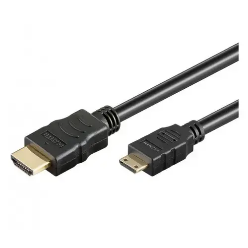 Cablu HDMI - Mini HDMI, 4K@30Hz, Versiunea 1.3, conectori auriti, 5m, PremiumCord kphdmac5