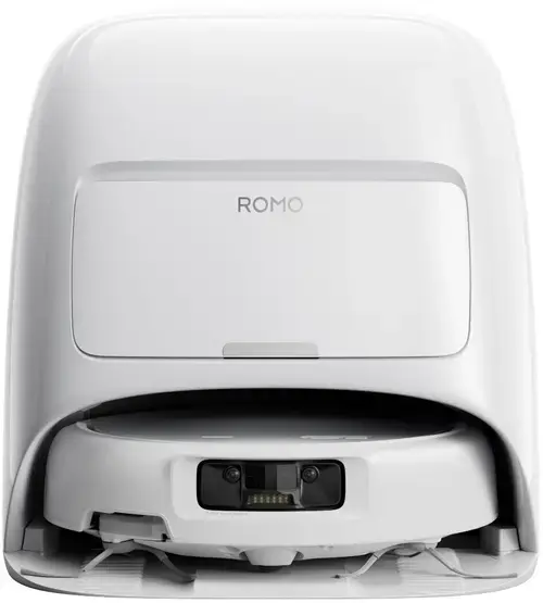 Aspirator robot cu mop DJI ROMO S, 55 W, 25000 Pa, Wi-Fi, Control aplicatie, Recipient praf 260 ml, Rezervor apa 164 ml (Alb)