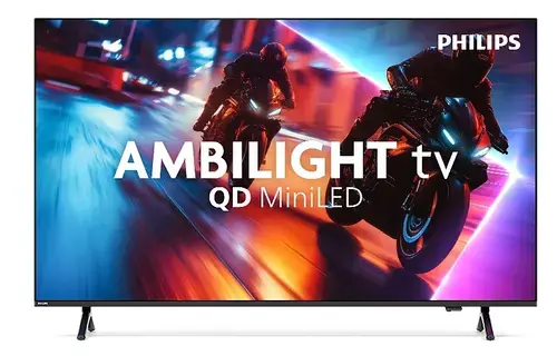 Televizor QD MiniLED Philips 216 cm (85inch) 85MLED910/12, ULtra HD 4K, Smart TV, WiFi