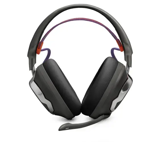 Casti Gaming Wireless JBL Quantum 950, Autonomie 50 ore, Dual Connection, QuantumENGINE, ANC, Spatial Sound, Microfon Cardioid NC, Multi Platforma (Negru)