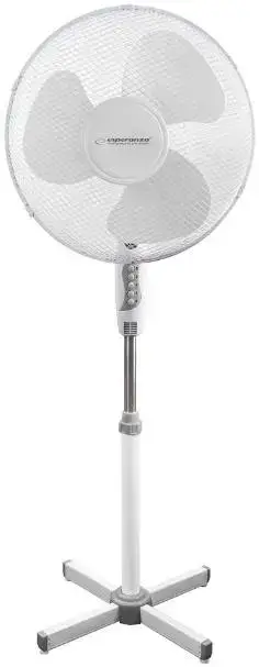 Ventilator cu picior Esperanza EHF001WW, 50W (Alb)
