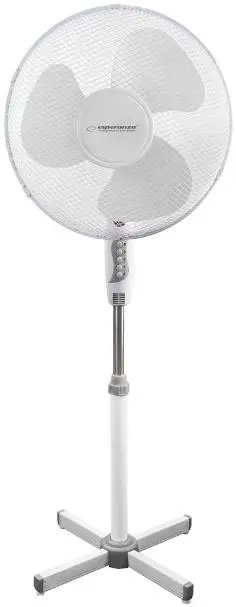 Ventilator cu picior Esperanza EHF001WW, 50W (Alb)