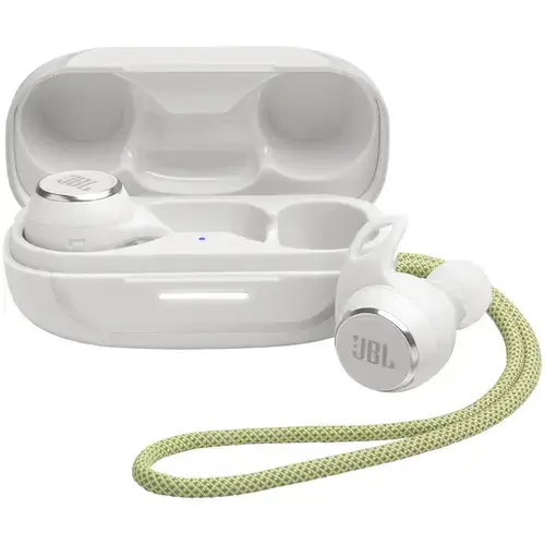 Casti audio in-ear JBL Reflect Aero TWS, True wireless, Bluetooth, Noise cancelling, 6 microfoane, IP68 (Alb)