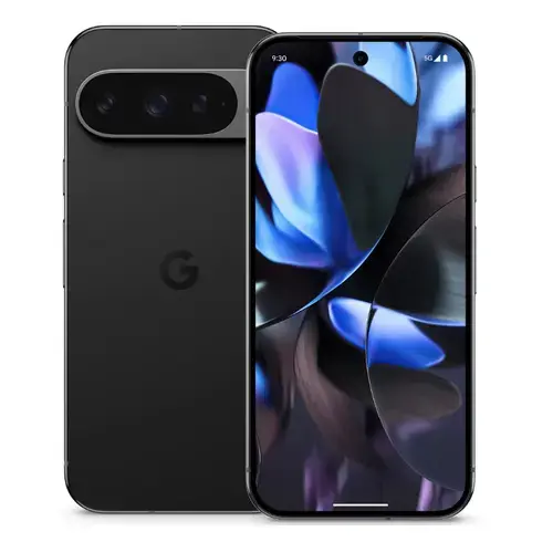 Telefon Mobil Google Pixel 9 Pro, Procesor Google Tensor G4 Octa-core, LTPO OLED Capacitive Touchscreen 6.3, 16GB RAM, 128GB Flash, Camera Tripla 50+48+48MP, Wi-Fi, 5G, Dual SIM, Android (Negru)