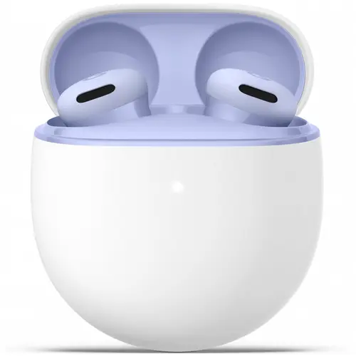 Casti True Wireless In-Ear Google Pixel Buds 2a, Bluetooth, ANC, 2 Microfoane, Senzori tactili, IP54/X4 (Mov)