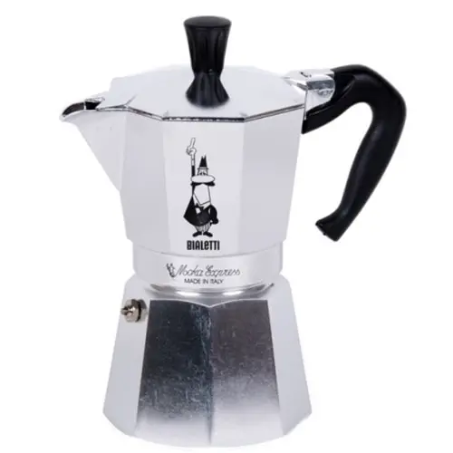 Espressor moka Express Bialetti, aluminiu, 6 cesti
