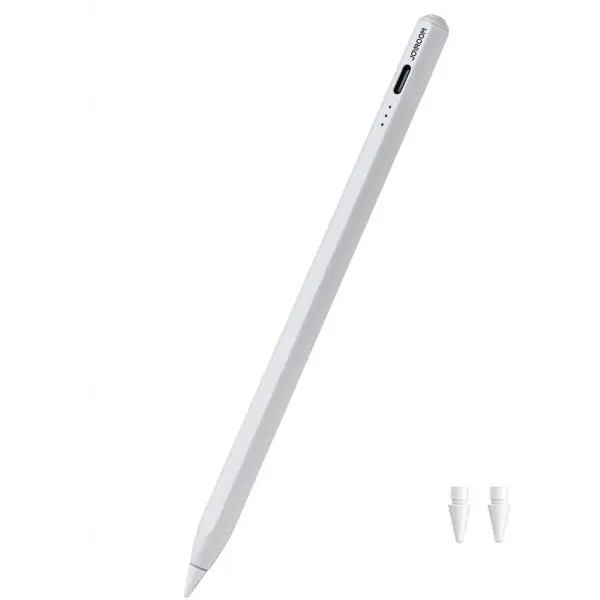 Touch Pen Joyroom JR-X15 Pro pentru Apple iPad, Versiune Activ, Alb