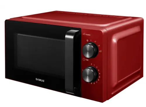Cuptor cu microunde Samus SMC-20MR1, 20 L, 700 W (Rosu)