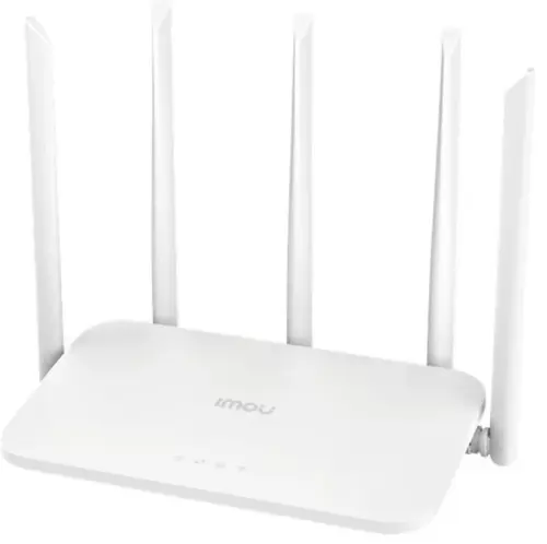 Router Wireless IMOU HX21, AX3000, Dual-Band, Wi-Fi 6, 5 Antene externe (Alb)