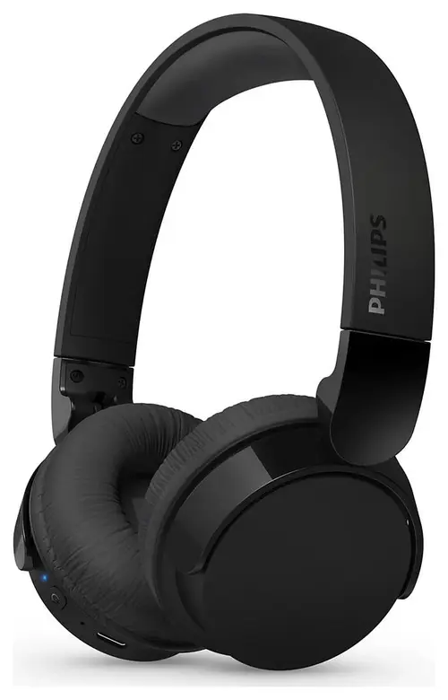 Casti Stereo Wireless Philips TAH3209BK/00, Bluetooth, Autonomie 25 ore, Pliabile, Supra-auriculare (Negru)