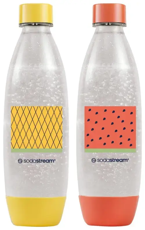 Set 2 sticle SodaStream Fuse Water Pomelo, 2 x 1 l (Multicolor)