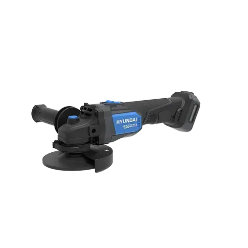 Polizor unghiular Hyundai AG20X-125, 125mm, 8500rpm, fara acumulator (Albastru/Negru)