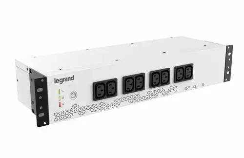 UPS Legrand Keor PDU monofazat, 800VA/480W, 8x IEC C13, technologie off- line, conexiune USB HID, capacitate baterie 12V/9AH, 230V, dimensiuni 440x150x88mm, greutate 5 kg