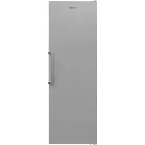 Frigider cu 1 usa Heinner HF-V401NFSE++, 389 l, No Frost, Control electronic, Iluminare LED, Clasa E, H 186 cm (Argintiu)
