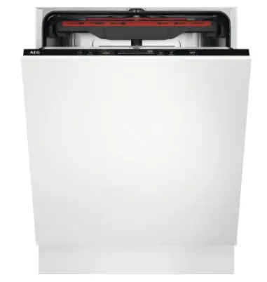 Masina de spalat vase incorporabila AEG FSB53907Z, 14 seturi, 7 programe, Clasa D (Negru)