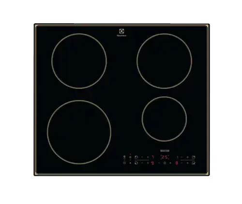 Plita incorporabila Electrolux CIR60430CB, Inductie, 4 Zone de gatit, Conectivitate hota (Negru)