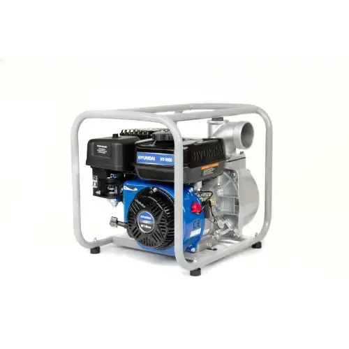 Motopompa ape curate Hyundai HY-M80, motor 4 timpi, 5.8 CP, 212 cmc, debit maxim 966L/min