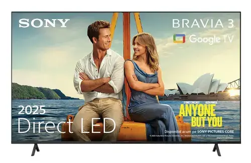 Televizor LED SONY BRAVIA 190 cm (75inch) K75S39B, Ultra HD 4K, Smart TV, WiFi, CI+