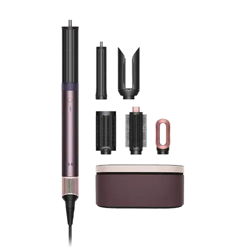 Ondulator Dyson Multistyler Airwrap Co-anda 2x Straight + Wavy, 1700 W, 4 trepte temperatura, 3 viteze, 6 adaptoare (Mov)