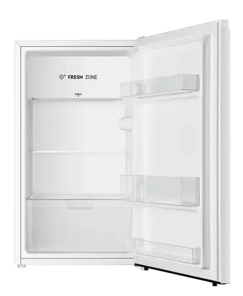Frigider cu 1 usa HEINNER HF-HS94E++, 94 l, Clasa E, Control mecanic, Lumina LED, Usa reversibila (Alb)