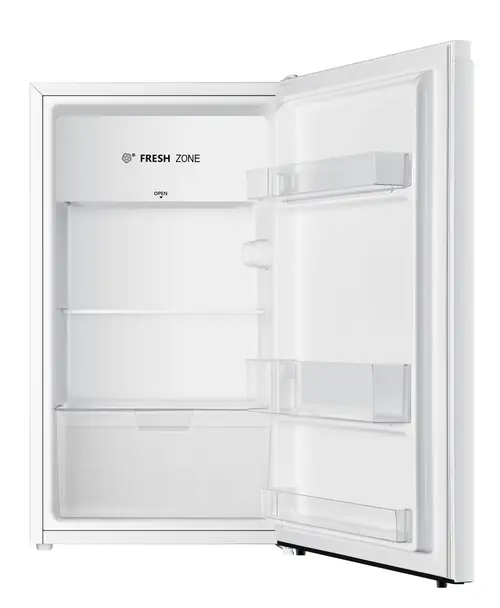 Frigider cu 1 usa HEINNER HF-HS94E++, 94 l, Clasa E, Control mecanic, Lumina LED, Usa reversibila (Alb)