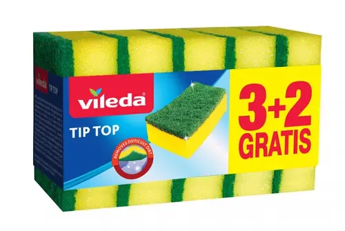 Bureti de vase Vileda Tip-Top 173845, 5 bucati