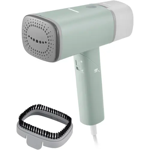 Aparat de calcat vertical Heinner Venus HGS-1500GR, 1500 W, Talpa ceramica, 140 ml (Verde)