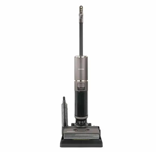 Aspirator vertical cu spalare HEINNER AquaFusionPro HSFW-PB160DRYBK, 160 W, Recipient apa 850/750 ml, 2 viteze, Smart Voice (Antracit)