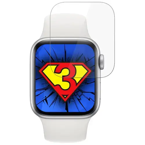 Folie de sticla 3MK pentru Apple Watch SE/6/5/4 40mm, 3 bucati