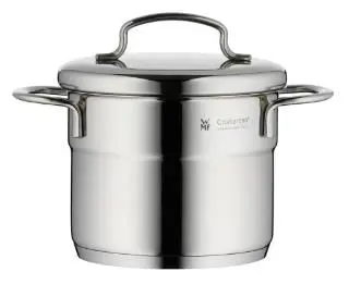 Cratita cu capac WMF Mini, 12 cm, 1L (Inox)