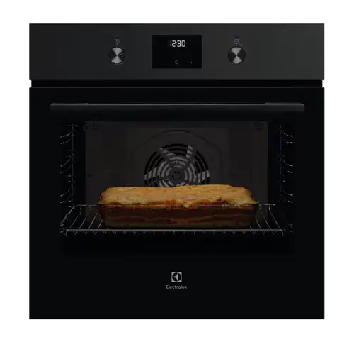 Cuptor incorporabil Electrolux SurroundCook, 72 L, Clasa A, Curatare Catalitica, Timer, Grill (Negru)