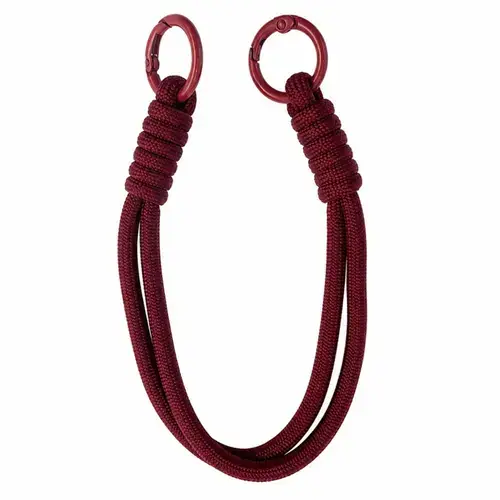 Snur de mana Lemontti pentru telefon Braided, 26cm, Visiniu