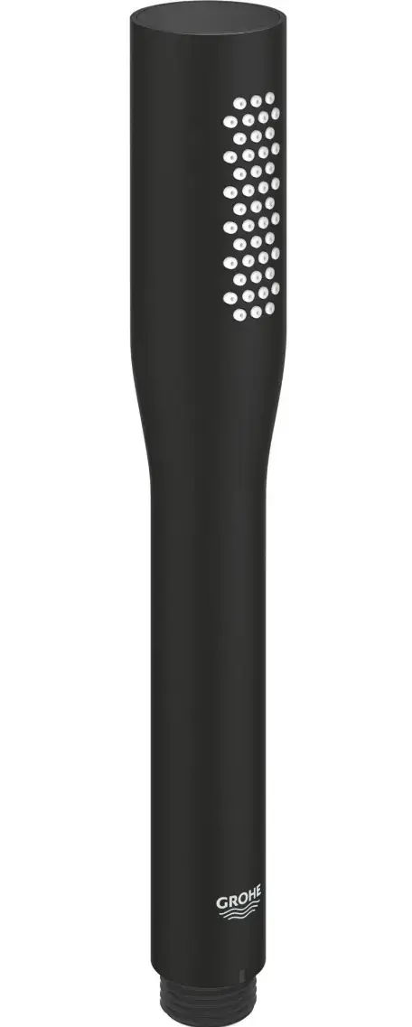 Para de dus Grohe Euphoria Stick 22126KF0, 1/2'', universala, 1 pulverizare, anti-calcar, mat (Negru)