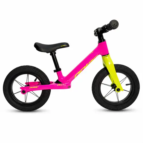 Bicicleta Copii Polar FUZZY, roti 12 Inch, Roz