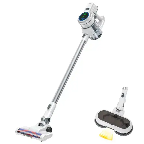 Aspirator vertical Adler 2in1 AD 7064, 350 W, 13000 Pa, Autonomie pana la 114 minute, Recipient 0.6 l, EPA 12 (Alb)
