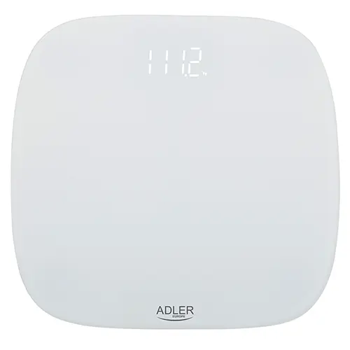 Cantar de baie Adler AD 8176, Max 180 kg, Diviziune 100 g (Alb)