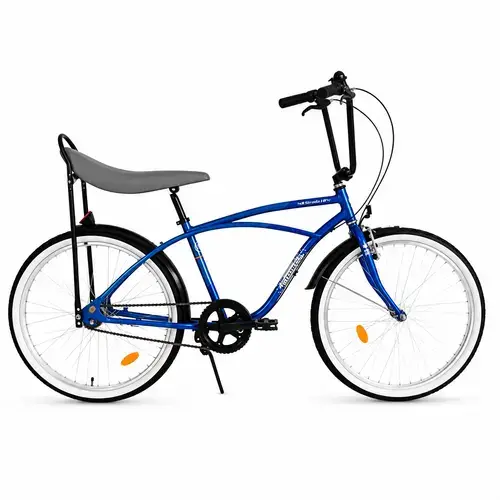 Bicicleta Oras Pegas Strada 1, roti 26 inch, cadru M 451mm, 3 Viteze, Albastru