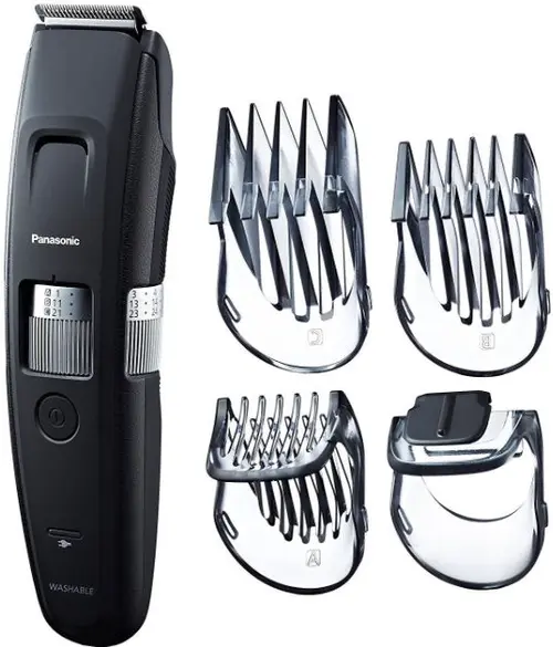 Aparat de tuns barba Panasonic ER-GB96-K503, 4 accesorii, Lavabil (Negru)