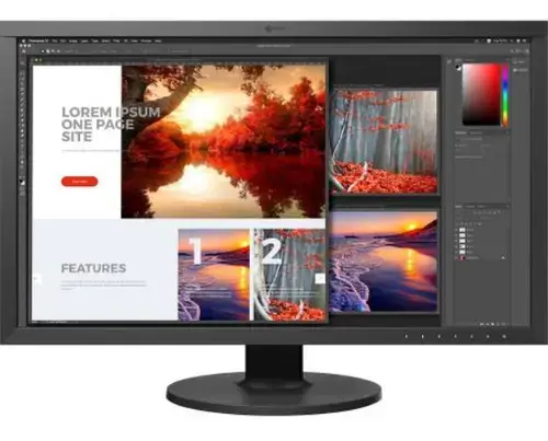 Monitor IPS LED EIZO 26.9inch CS2740, Ultra HD (3840 x 2160), HDMI, DisplayPort, Pivot (Negru)