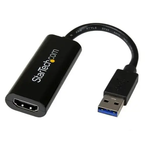 Adaptor pentru placa video HDMI Startech USB32HDES, USB 3.0, Negru