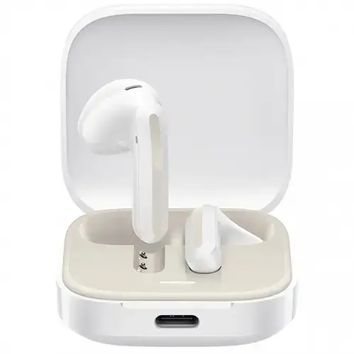 Casti True Wireless Xiaomi Redmi Buds 6 Active BHR8391GL, Bluetooth 5.4, IPX4, Microfon cu anulare zgomot (Alb)