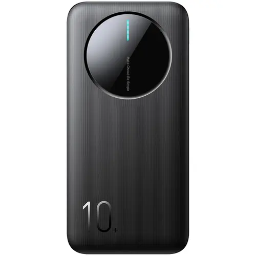 Baterie Externa Joyroom JR-PBF12, 10000mAh, 12W, 1 x USB-C - 2 x USB-A (Negru)
