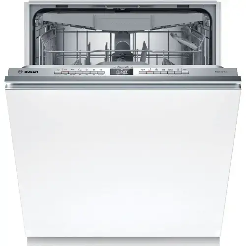 Masina de spalat vase incorporabila Bosch SMV4EVX11E, 14 seturi, 6 programe, EfficientDry, Tab-count, Silence Plus, Sistem Rackmatic, InfoLight, EcoSilence Drive, Home Connect, 60 cm, Clasa B (Alb)