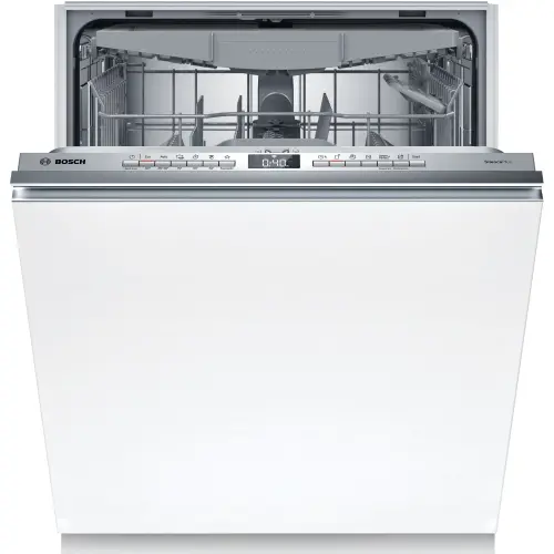 Masina de spalat vase incorporabila Bosch SMV4EVX11E, 14 seturi, 6 programe, EfficientDry, Tab-count, Silence Plus, Sistem Rackmatic, InfoLight, EcoSilence Drive, Home Connect, 60 cm, Clasa B (Alb)