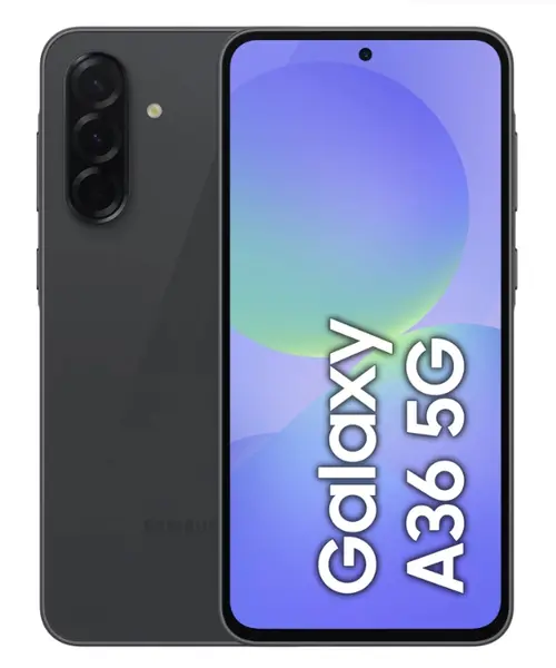 Telefon Mobil Samsung Galaxy A36, Procesor Qualcomm SM6475-AB Snapdragon 6 Gen 3 Octa-Core, Super AMOLED 6.7inch, 8GB RAM, 256GB Flash, Camera Tripla 50+8+5MP, Wi-Fi, 5G, Dual Sim, Android (Negru)