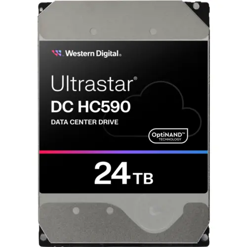 HDD Server Western Digital ULTRASTAR DC HC590, 24TB, SATA III, 512MB, 7200RPM, 3.5inch