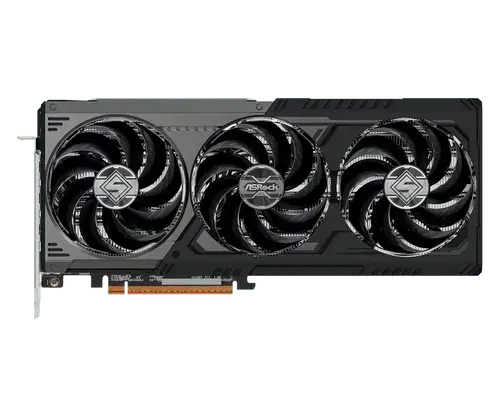 Placa video ASRock AMD Radeon RX 9070 XT Steel Legend Dark, 16GB, GDDR6, 256-bit
